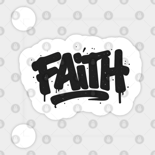 FAITH Sticker by Eric's Store 10